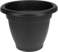 40cm Large Round Black Round Plant Pot Planter - Cherish Home