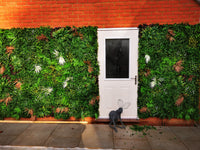 Artificial Deluxe Green Wall (100x100cm) - Year-Round Lush Greenery for UK Gardens & Events - No Upkeep!