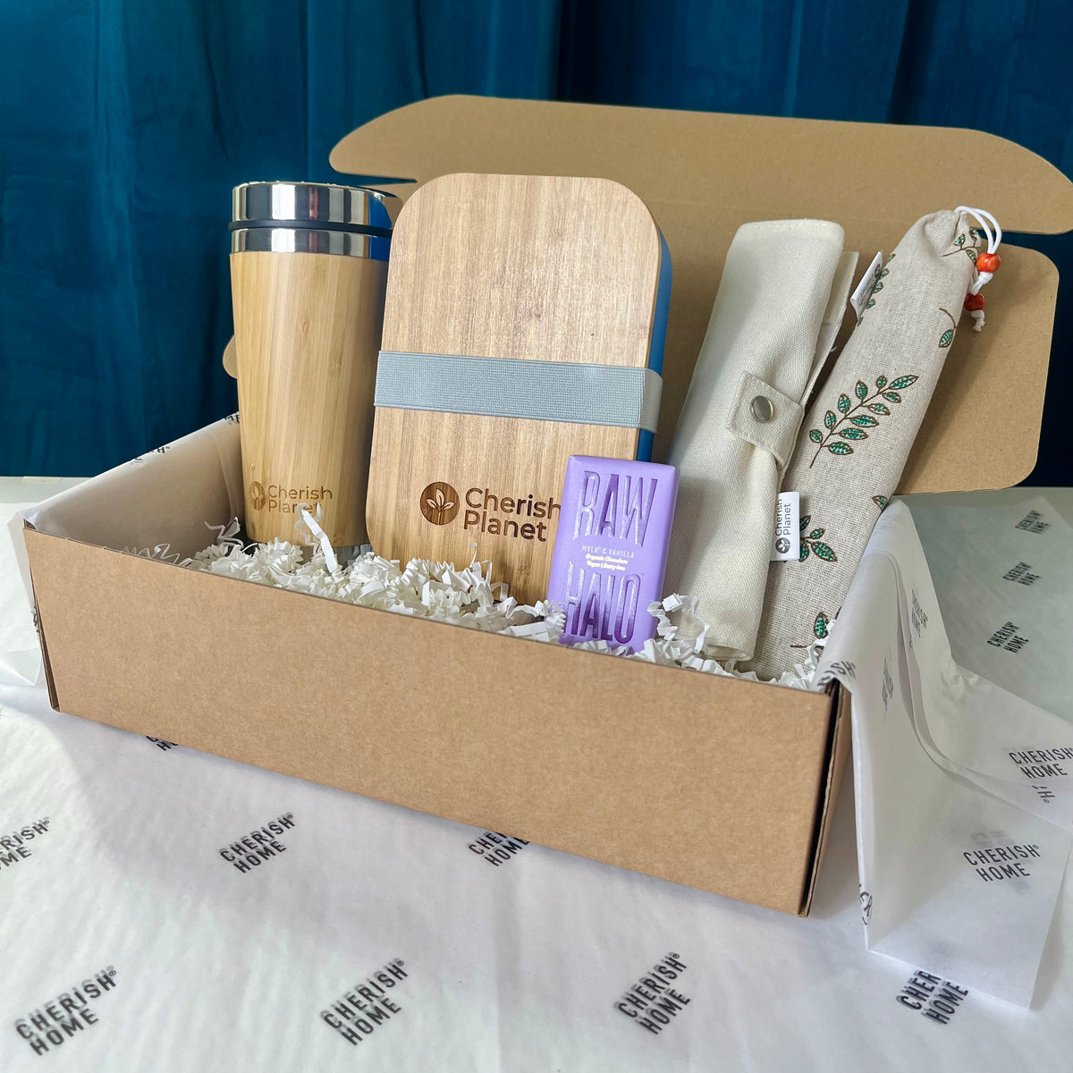 Eco-Friendly Lunch Gift Set, Reusable & Sustainable, Zero Waste Lunch Solution for Adults & Kids