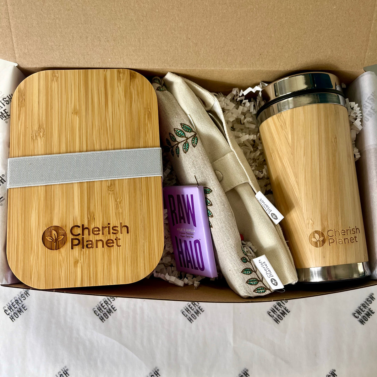 Eco-Friendly Lunch Gift Set, Reusable & Sustainable, Zero Waste Lunch Solution for Adults & Kids
