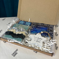 Best Teacher Gift Box - Thoughtful Letterbox Gift with Vegan Leather Notepad, Coaster & Chocolate