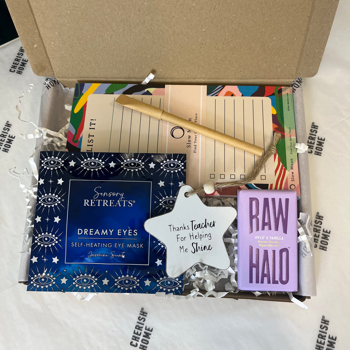 Luxury Teacher Thank You Gift Set - Letterbox Self-Care & Practical Treats