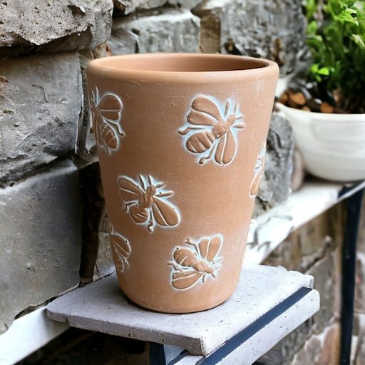 Bee Terracotta Plant Pot - Cherish Home