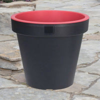 Bright Colour Round Planter 35cm Pink Barrel Planter - Cherish Home