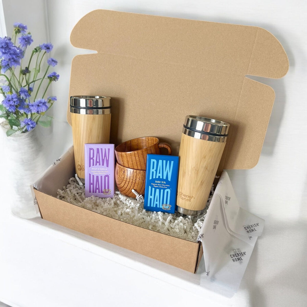 Coffee - Lovers Eco Gift Box Gifting Wedding Anniversary Gift - Cherish Home
