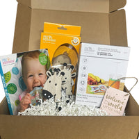 Dream Big Pouch Maker Giraffe New Parent Gift Box Baby Shower Gift - Cherish Home