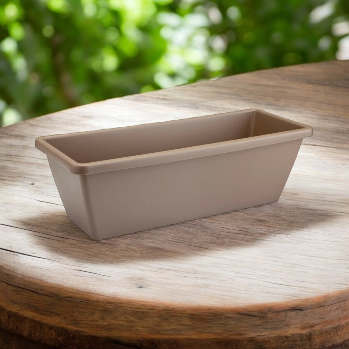 Elho 40cm Taupe Trough Planter - Cherish Home