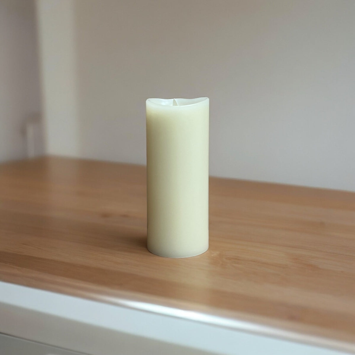 Ivory Real Wax Flameless Vanilla - Scented Battery Candles Set of 2 - Cherish Home