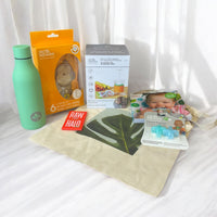 New Baby Gift Set & Weaning Essentials Bundle - Fill n Squeeze Food Pouch Maker, Recipe Book, Silicone Toppers & Parent Gifts - Cherish Home