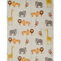 Printed Rug Animal Nursery Print Eco - Friendly, Non - Slip, Soft Floor Rug for Play Room or Bedroom, - Cherish Home
