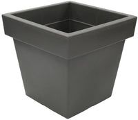 Rammento 29x29 Centimetre Large Square Planter, Plastic Flower Pot - Cherish Home