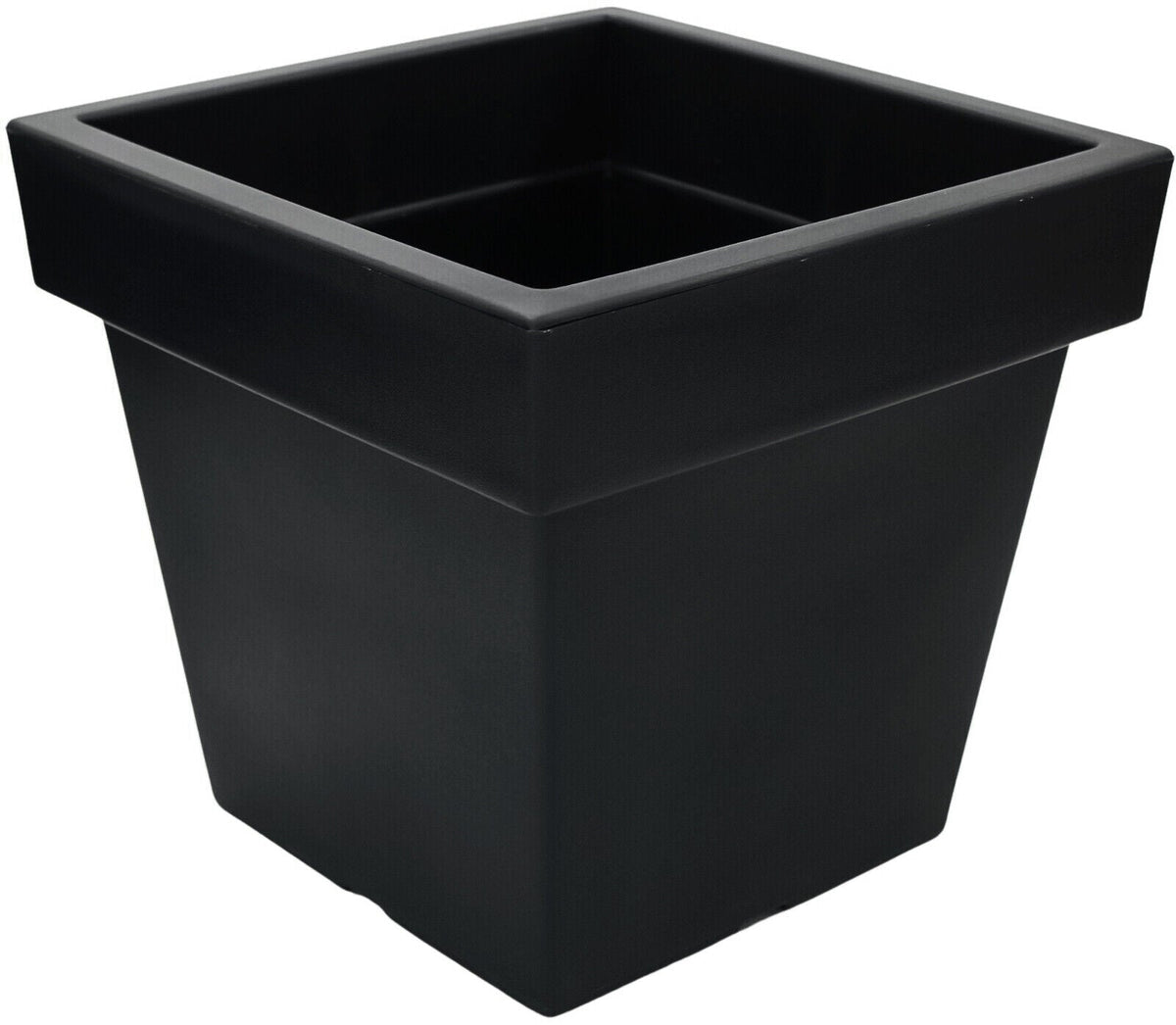 Rammento 29x29 Centimetre Large Square Planter, Plastic Flower Pot - Cherish Home