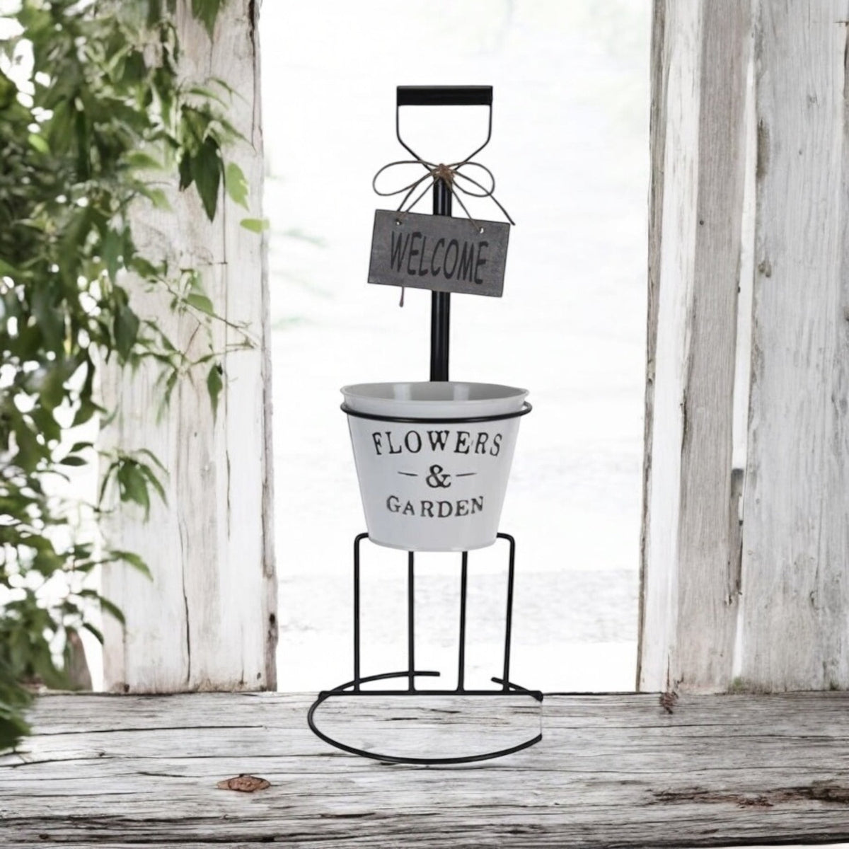 Stylish Raised Plant Pot Flower Display with Unique Fork Design - Cherish Home