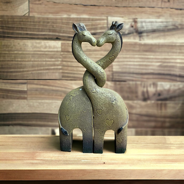Table-top Giraffe Couple Family Ornament - Cherish Home