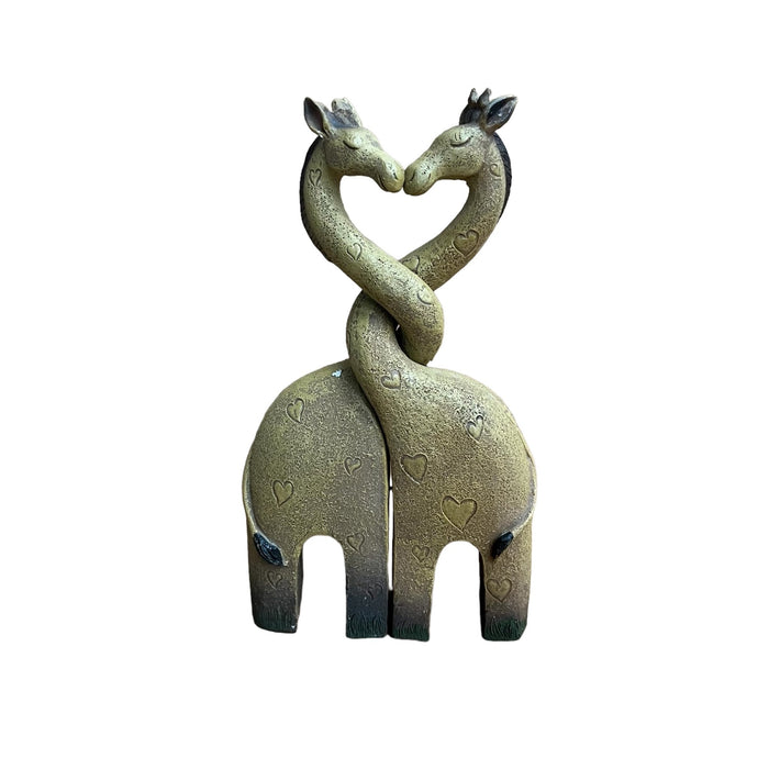 Table-top Giraffe Couple Family Ornament - Cherish Home