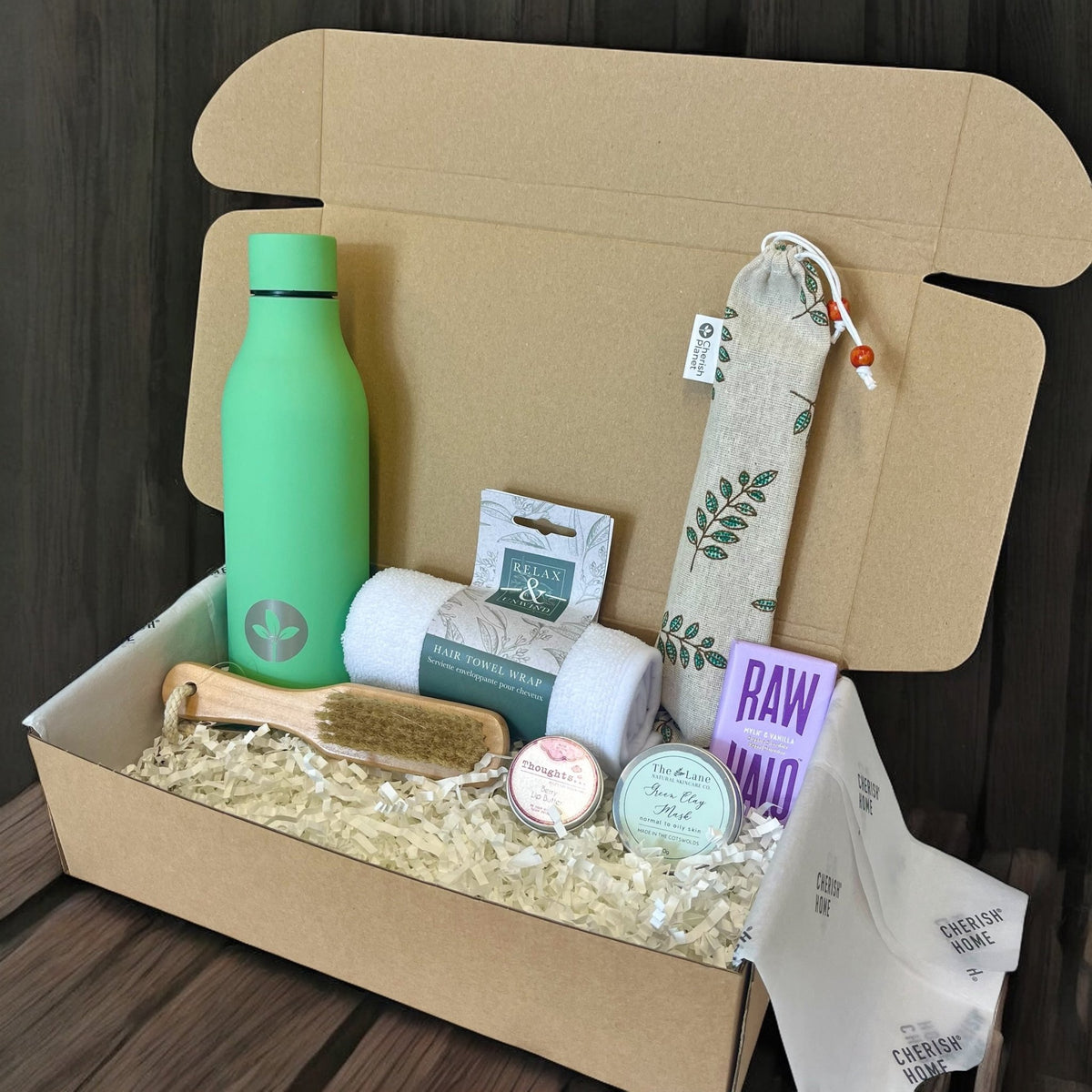 Unwind & Glow: The Pamper & Hydrate Self - Care Gift Box - Cherish Home