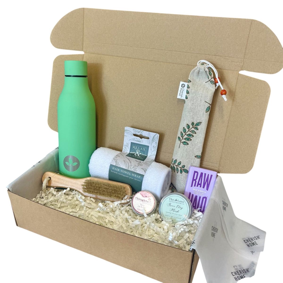Unwind & Glow: The Pamper & Hydrate Self - Care Gift Box - Cherish Home