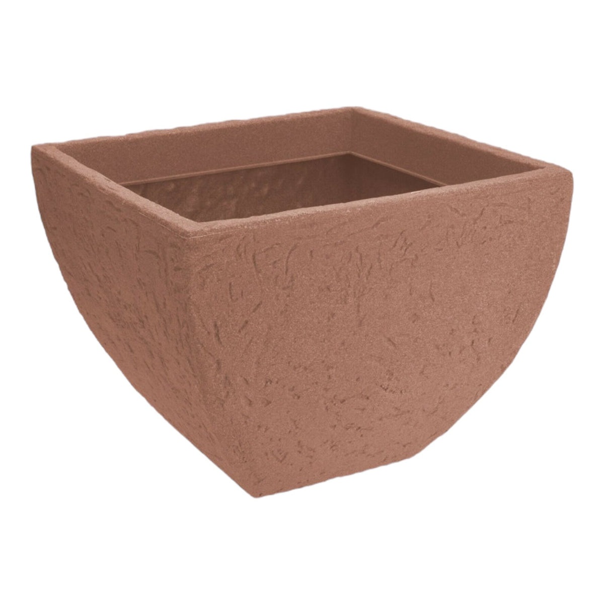 Very Large Square Deep Planter Sand Stone Effect Planter - Cherish Home