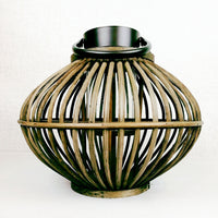 Bamboo Style Candle Lantern