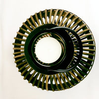 Bamboo Style Candle Lantern top view