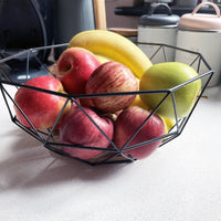 Copia Wire & Wood Fruit Bowl