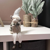 Festive Reggie The Reindeer Figure - Cherish Home