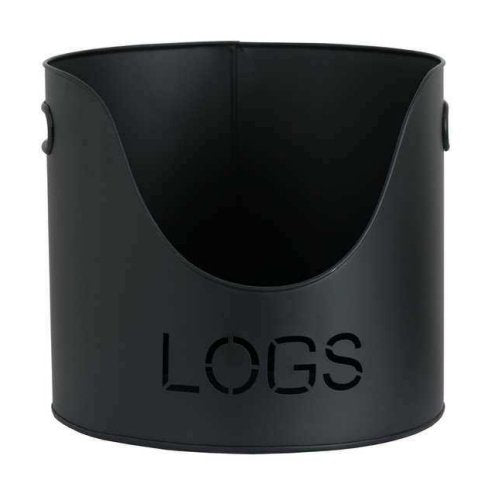Fire Log & Kindling Buckets with Matchstick Holder Set