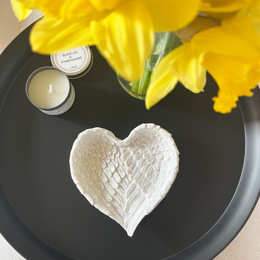 Heart shaped clearance trinket dish