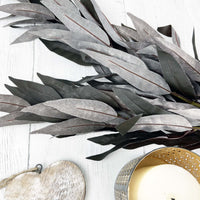 Jewel Toned Burgundy Eucalyptus Foliage
