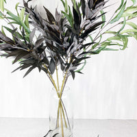 Jewel Toned Burgundy Eucalyptus Foliage