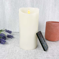 Luminara Ivory Pillar - Indoor 3.5" x 7.0"