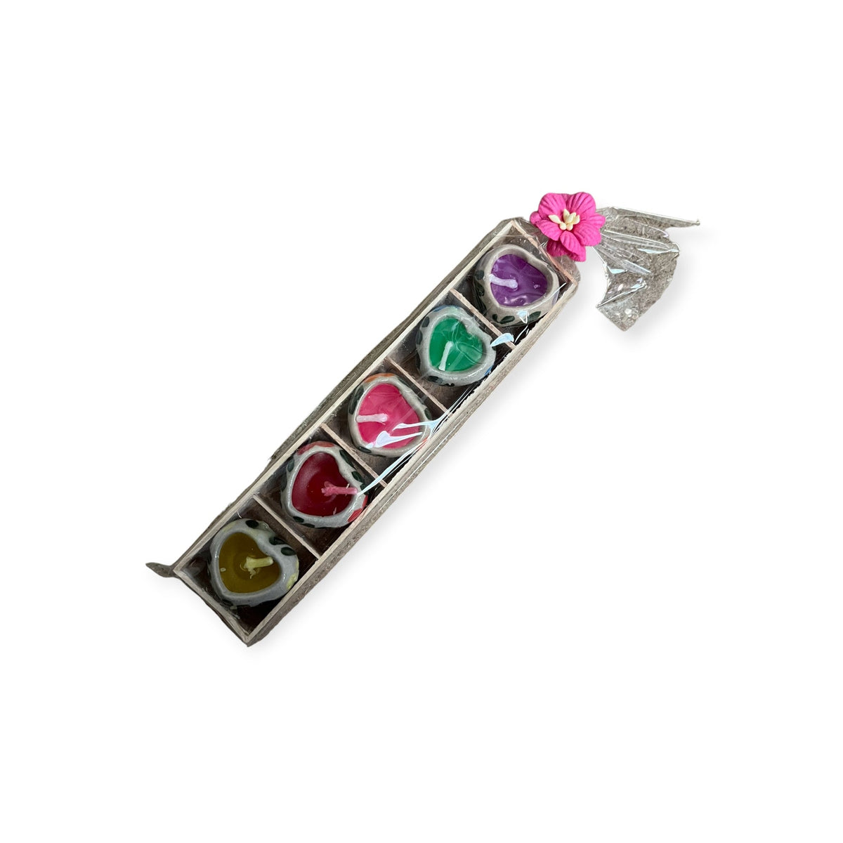 Mini Heart Candles - Pack of 5 - Cherish Home