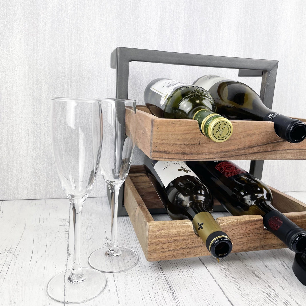 Naginta 4-Bottle Wine Rack