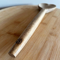 Natural Mango Wood Heart Wooden Spoons (Pair of 2) - Cherish Home