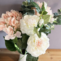 Pink Artificial Hydrangea Stem
