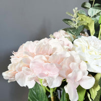 Pink Artificial Hydrangea Stem