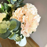 Pink Artificial Hydrangea Stem