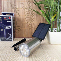 PowerPLUS Swan 6 LED Solar Garden Spotlight - Cherish Home