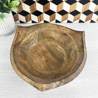 Puncta Mango Wood Bowl - Cherish Home