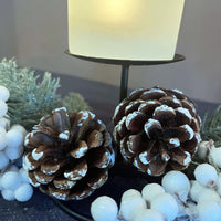 Sage Festive Glow Triple Tea Light Holder - Cherish Home