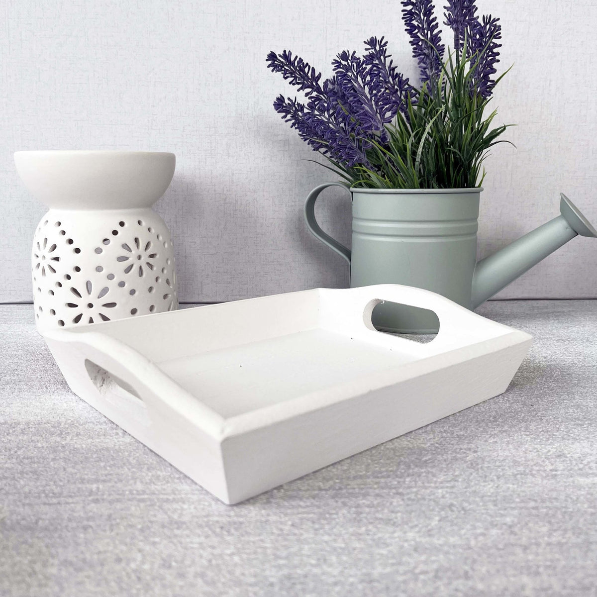Small Wooden Decorative Tray - Cherish Home