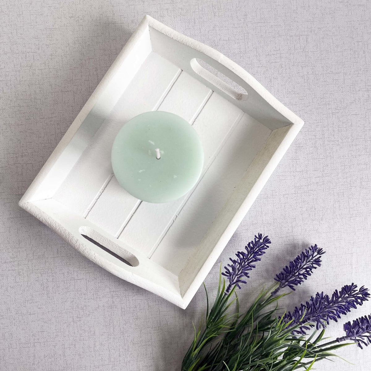 Small Wooden Decorative Tray - Cherish Home