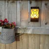 outdoor wall flame effect light