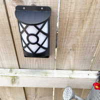 outdoor wall flame effect light