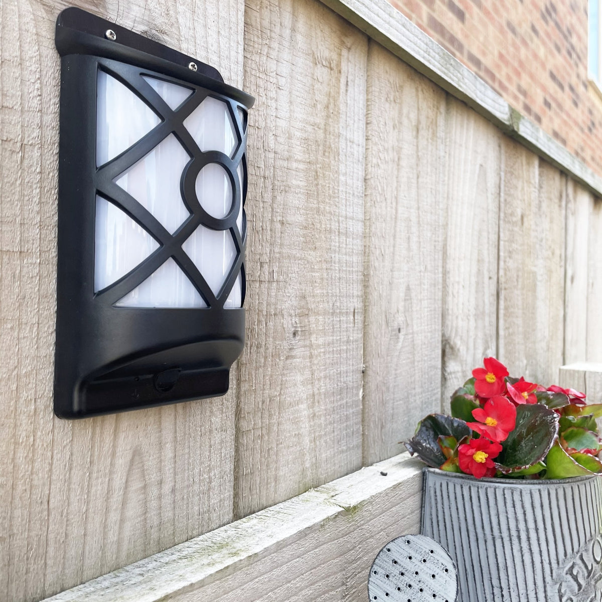 outdoor wall flame effect light