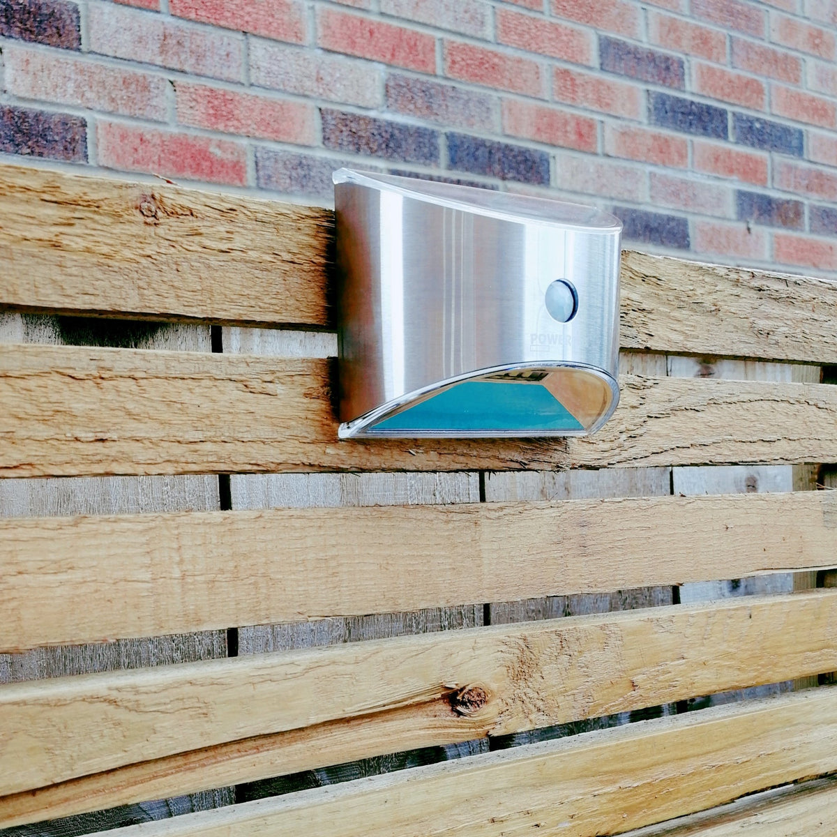 Solar Powered Motion Sensor Wall Light