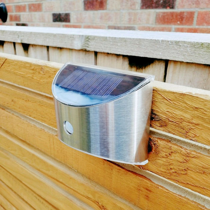 Solar Powered Motion Sensor Wall Light