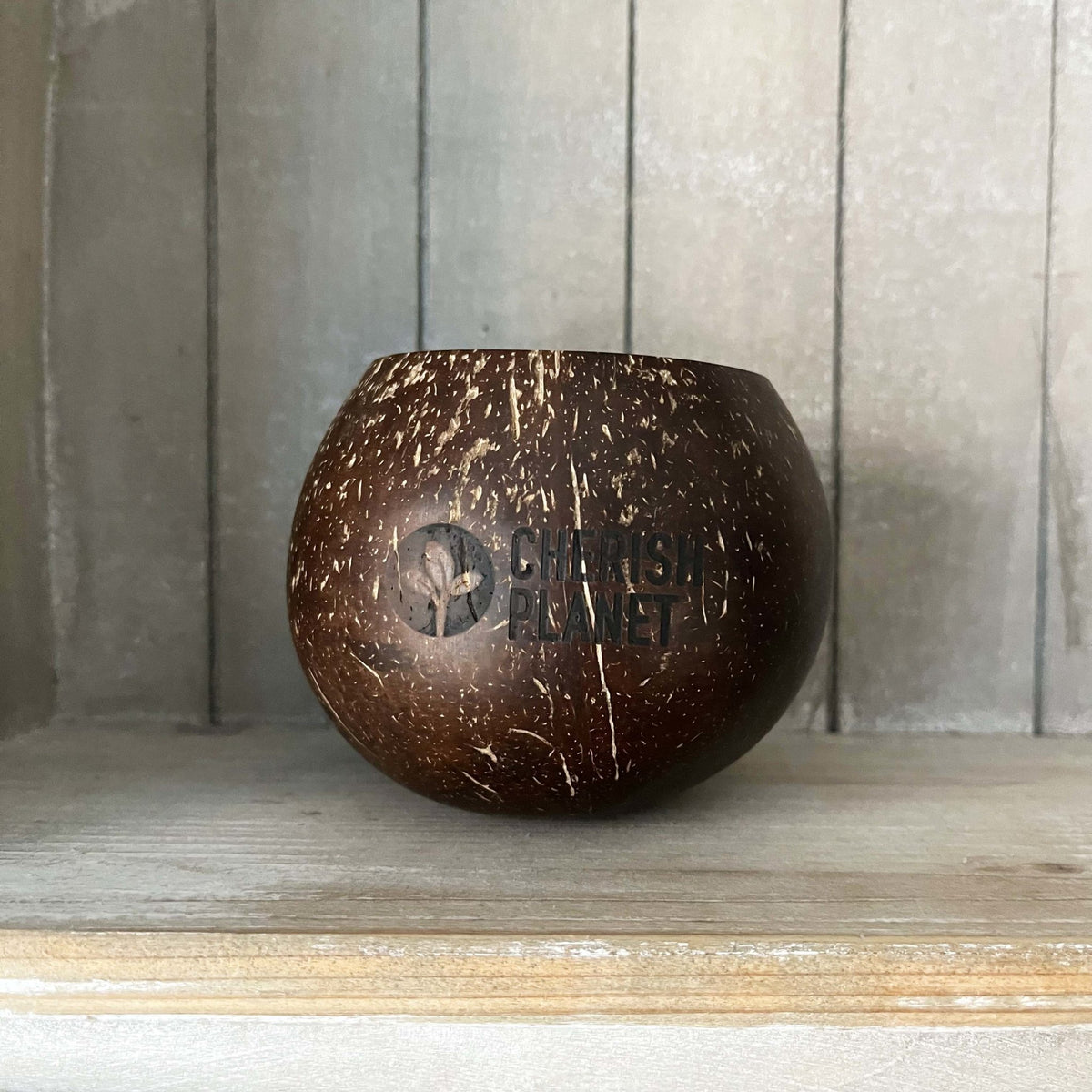Soy Wax Real Coconut Shell Candle - Jasmine Scented - Cherish Home
