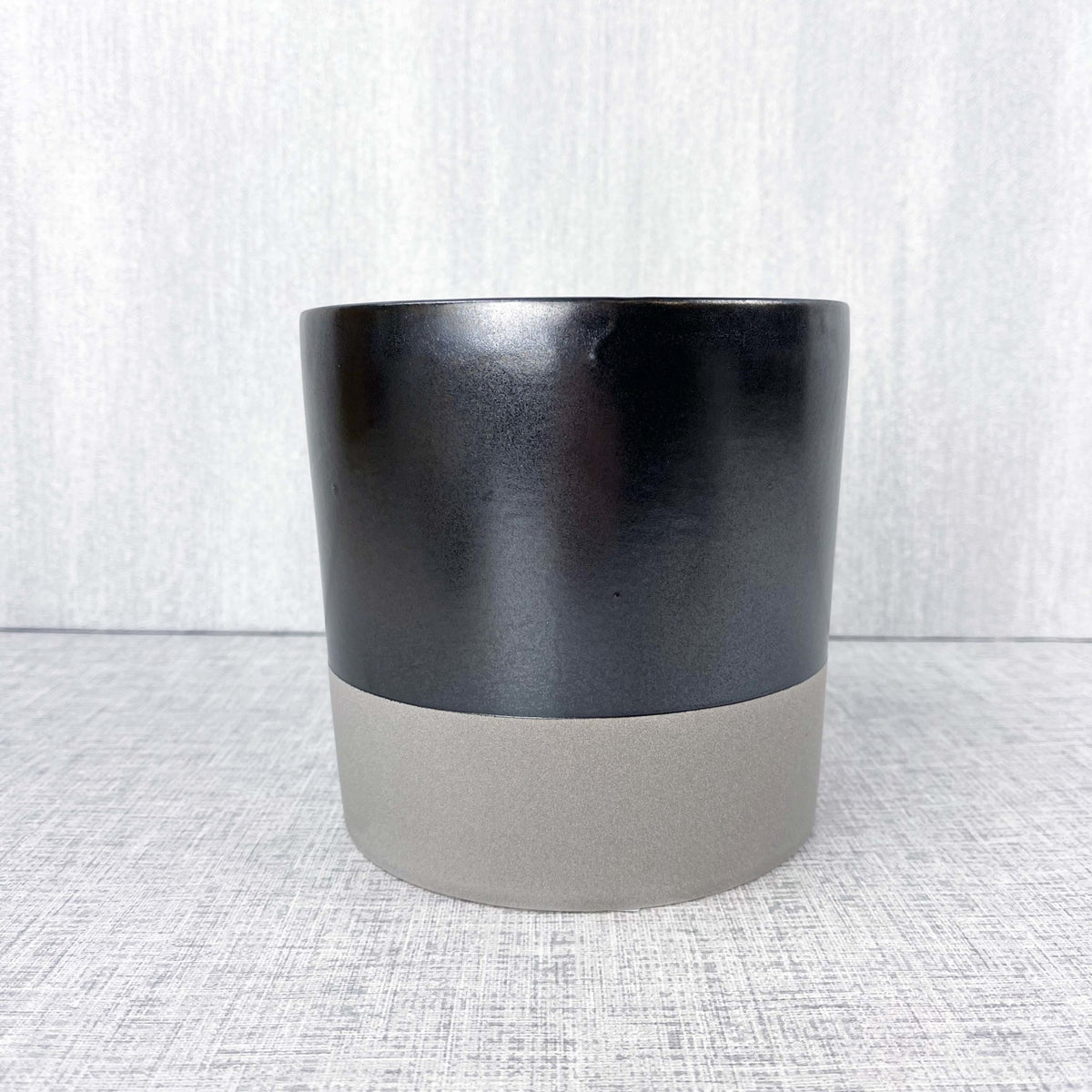 Terra Grey Metallic Style Planter Medium