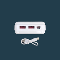 20000mAh Power Bank – Ultra-High Capacity Portable Charger, High-Spec Fast Charging Battery Pack Compatible with All Smartphones, Long-Lasting Power Bank for Travel & Daily Use (White) - Cherish Home